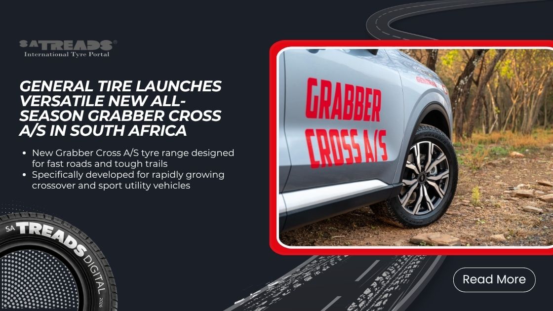 General Tire launches versatile new all-season Grabber Cross A/S in South Africa